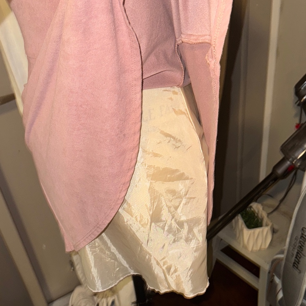 Teeze Me Elegant classy light Pink Sleeveless capsleeve dainty Dress size 3 - Picture 5 of 7